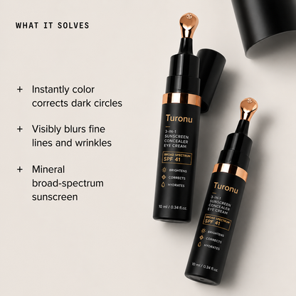 🎉Last Day Buy 1 Get 1 Free|Turonu Brightening Eye Corrector