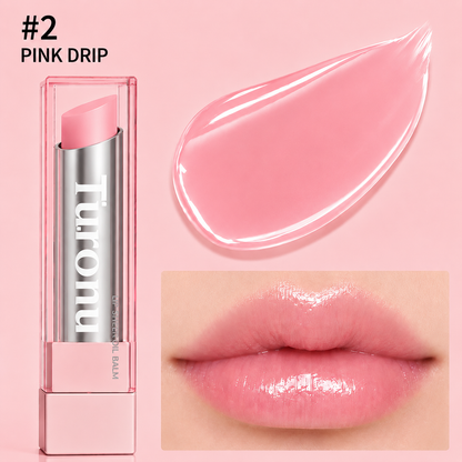 🔥Last Day Buy 1 Get 1 Free Turonu GLOW VEIL LIP SHEEN OIL BALM