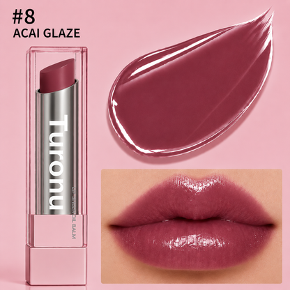 🔥Last Day Buy 1 Get 1 Free Turonu GLOW VEIL LIP SHEEN OIL BALM