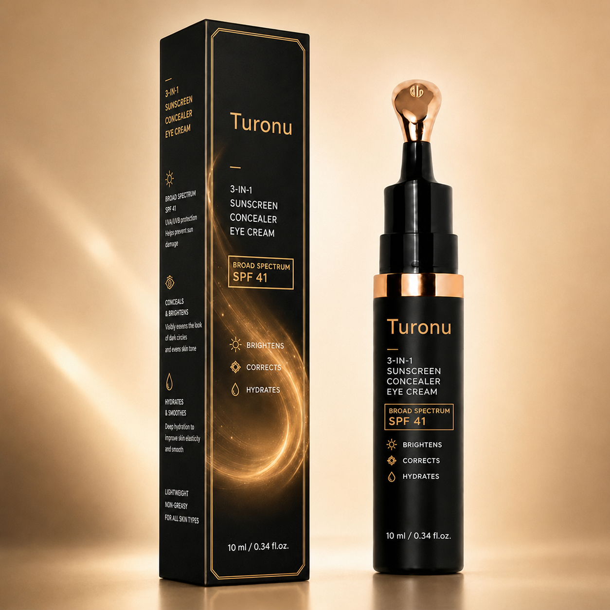 🎉Last Day Buy 1 Get 1 Free|Turonu Brightening Eye Corrector
