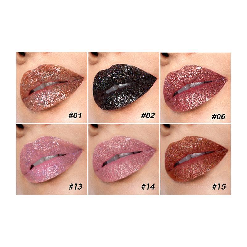 BUY 1 GET 1 FREE ✨ Waterproof Holographic Lip Gloss