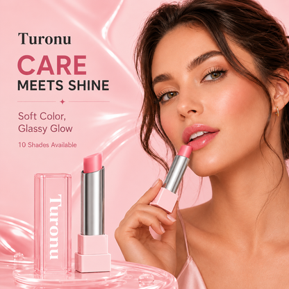 🔥Last Day Buy 1 Get 1 Free Turonu GLOW VEIL LIP SHEEN OIL BALM