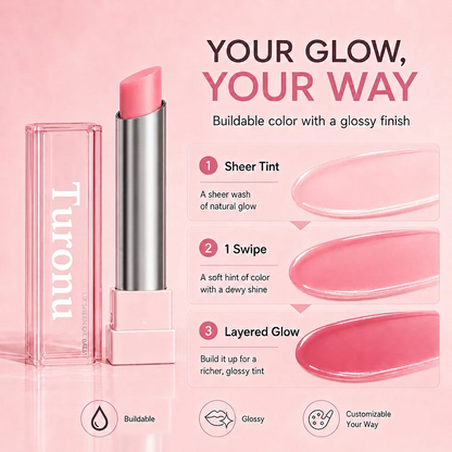 🔥Last Day Buy 1 Get 1 Free Turonu GLOW VEIL LIP SHEEN OIL BALM