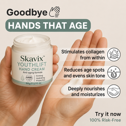 🏆 LIMITED-TIME 30% OFF! ✨Skavix™ YouthLift Retinol Hand Cream
