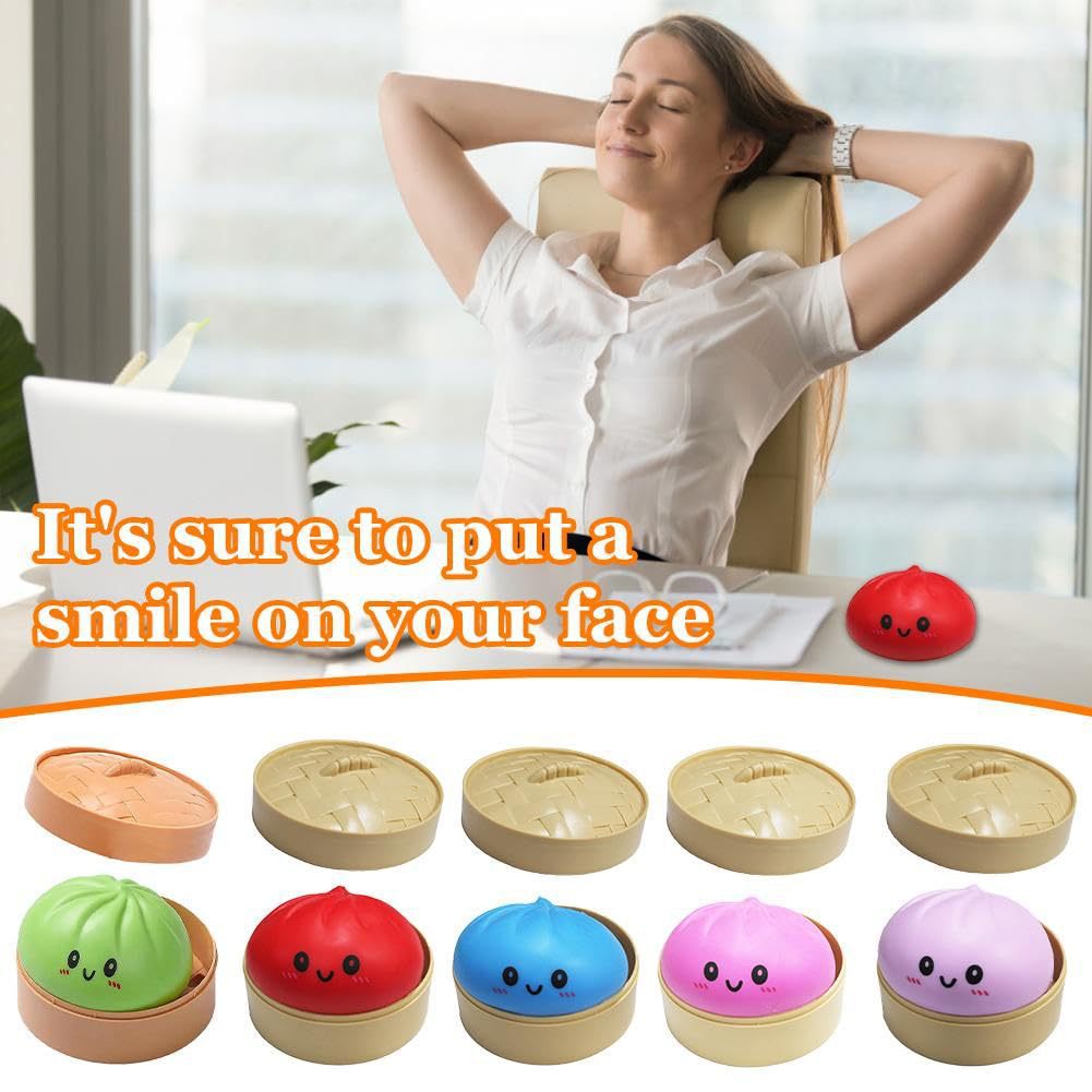 ✨Soft Bun Squishy – Great Stress Relief Gift for Kids