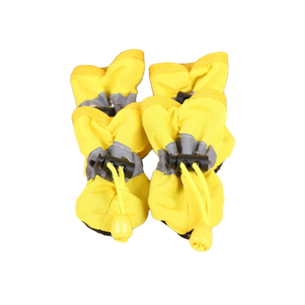 Waterproof Pet Booties – 4pcs Set