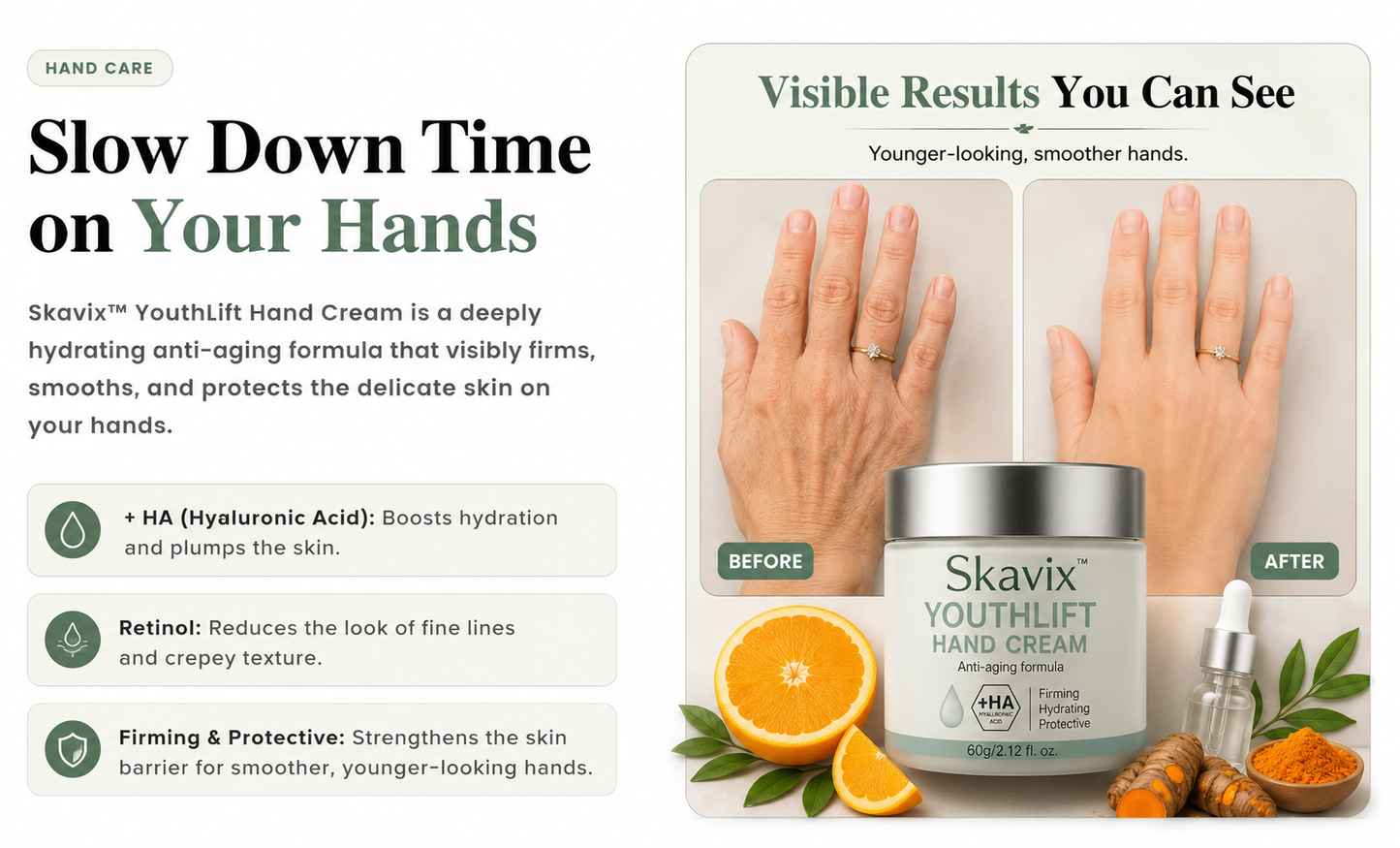🏆 LIMITED-TIME 30% OFF! ✨Skavix™ YouthLift Retinol Hand Cream